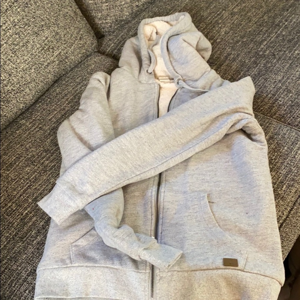 Roxy Sherpa lined zip up hoody